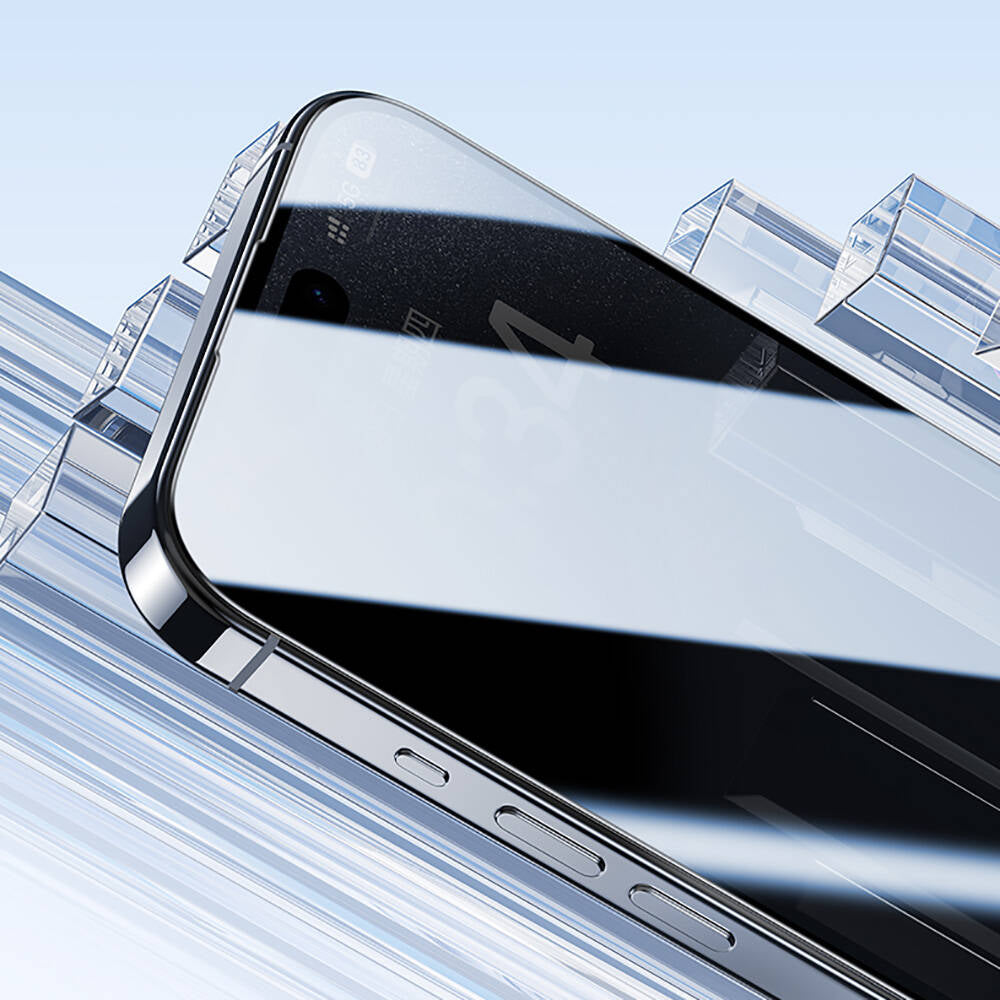 Benks Ultra Shield iPhone 16 Pro Max 0.3mm Ekran Koruyucu + Kolay Uygulama Aparatlı Benks Ultra Shield iPhone 16 Pro Max 0.3mm Ekran Koruyucu + Kolay Uygulama Aparatlı